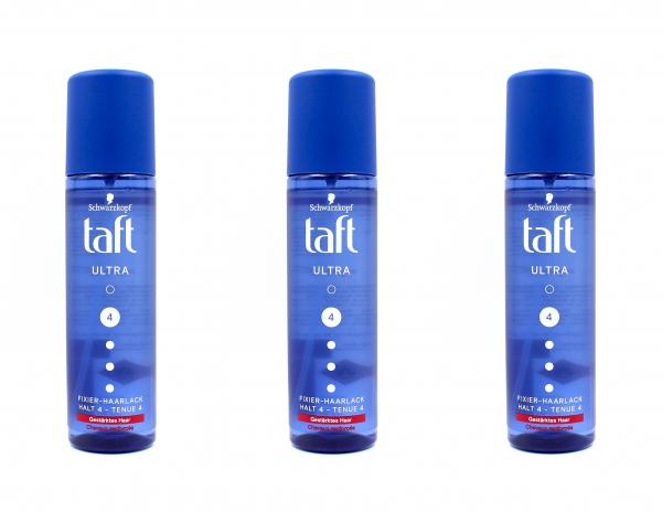 Schwarzkopf Taft Ultra Fixier-Haarlack Pumpspray , 3x200ml EAN7610300505537